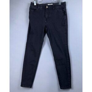 Angels Forever Young 360 Sculpt Skinny Jeans Womens Size 12 High Rise Black